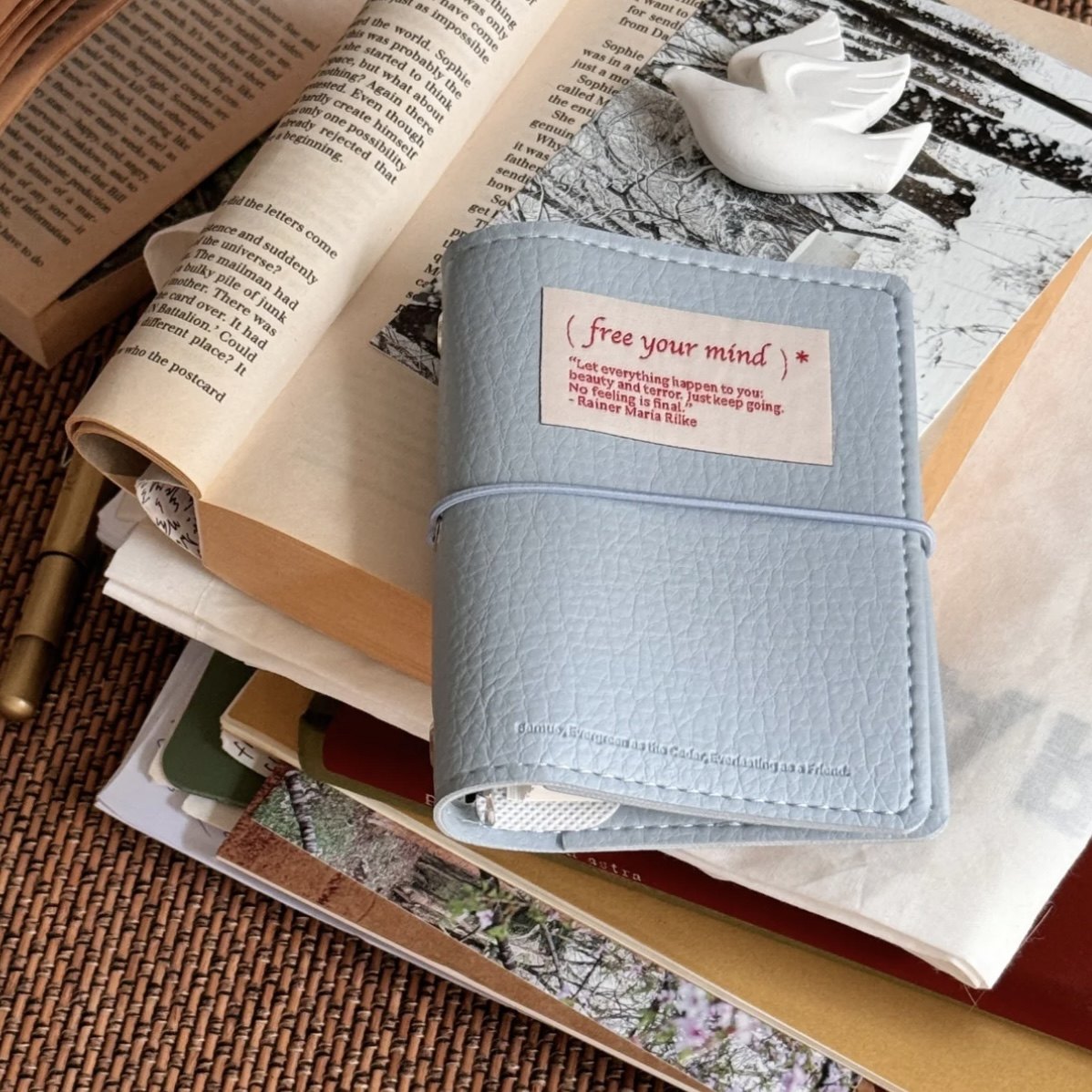 纯色软皮m5活页手帐本高颜值小众可拆卸学生日记事笔记随身口袋本,淘宝优惠券,粉丝福利购,淘宝优惠卷