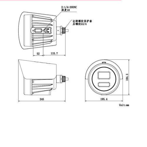 海康DS-2XE3025FWD-CX防爆摄像机3045/3065/3085万poe双补光IP68 - 图0