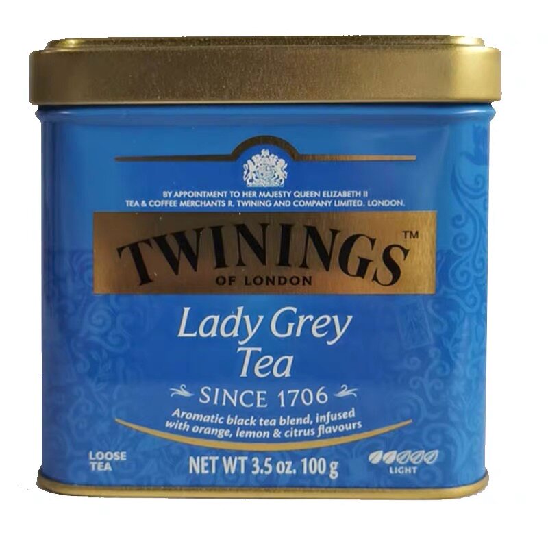 Twinings川宁茶礼盒川宁仕女伯爵红茶叶500g罐装烘焙奶茶餐饮临期_虎窝淘