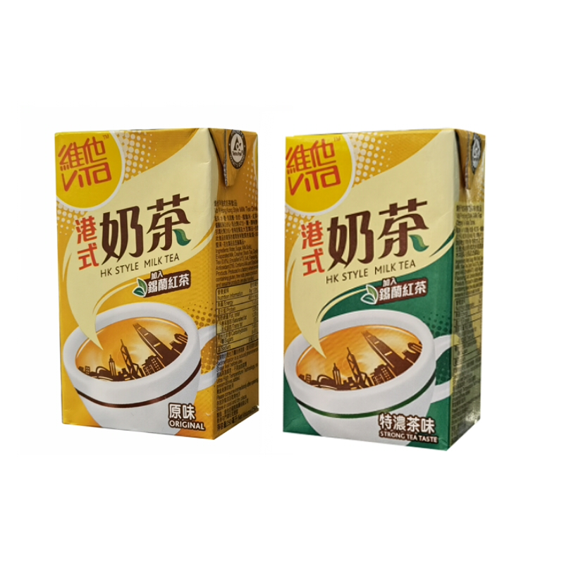 香港进口饮品 vita维他奶维他港式奶茶香港饮料250ml*6盒装港版 - 图0