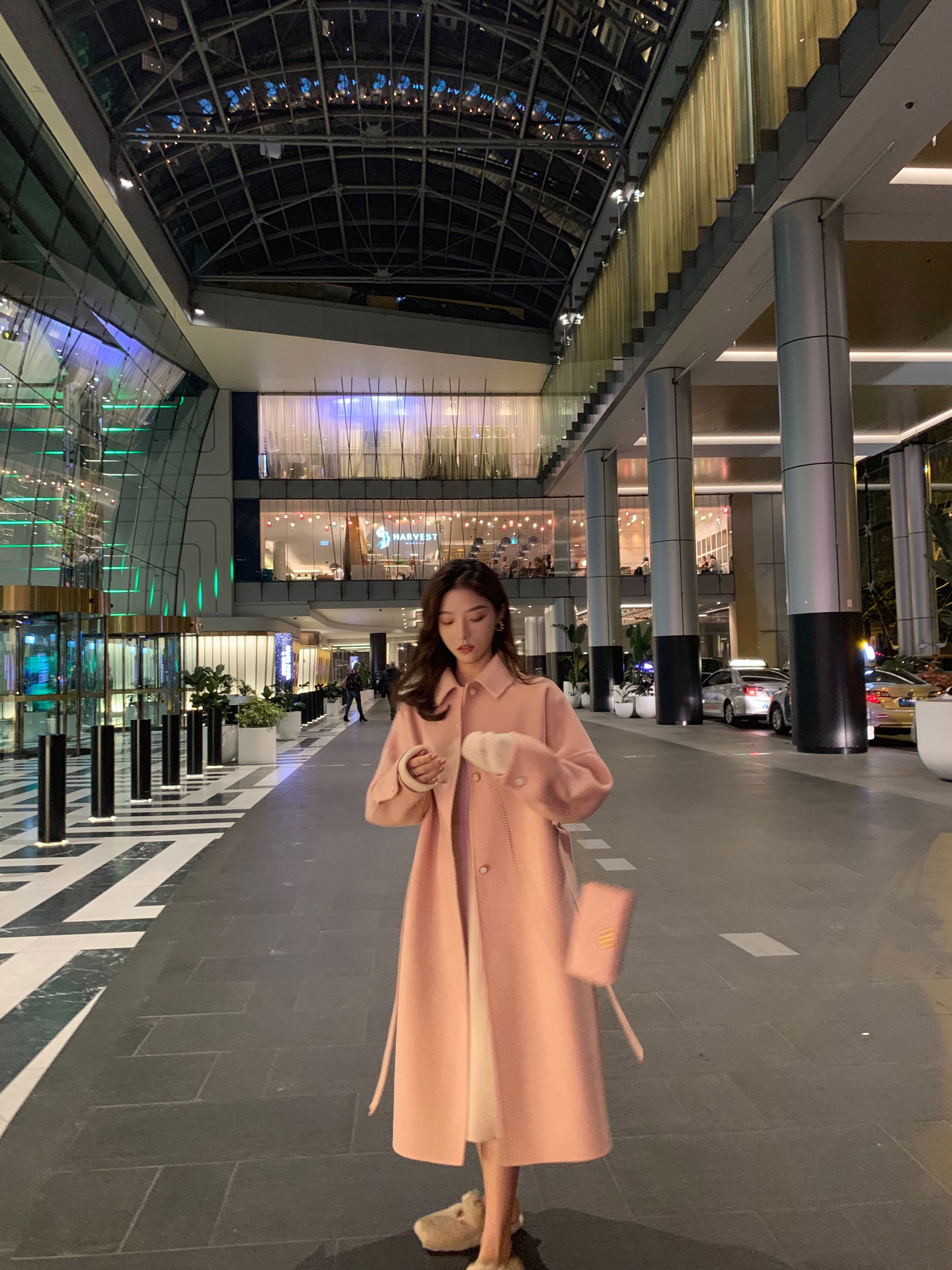 钱夫人家雪梨定制 羊毛双面尼大衣 酥化你心 金箔双面呢 钱夫人家雪梨定制 羊毛双面尼大衣 酥化你心 金箔双面呢