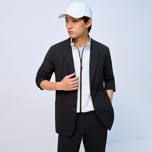 【李乃文明星同款】报喜鸟26春季新款男士时尚休闲可运动西服单西 - 图2