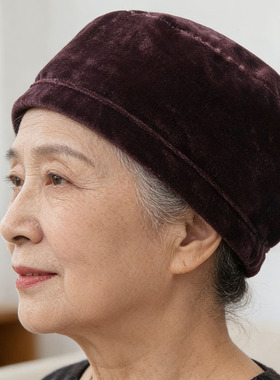 春夏秋透气包头妈妈奶奶睡帽