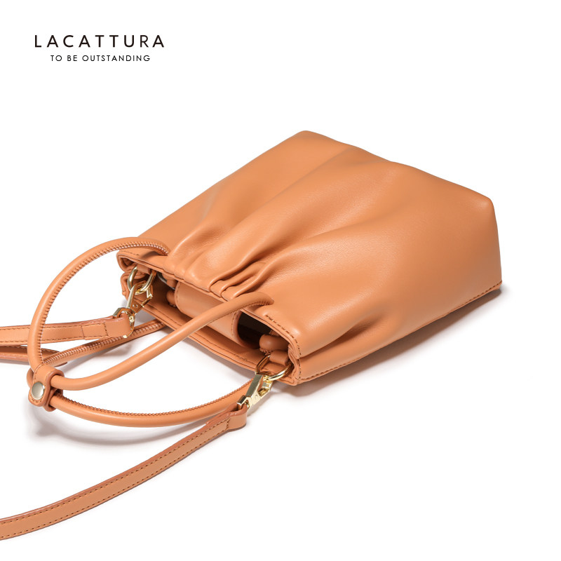 女2020新款潮软皮百搭ins小包包 cattura缇纳女士包袋