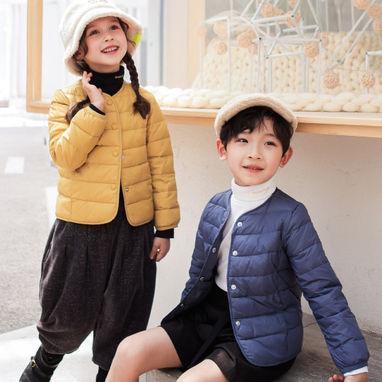 Wei's slim men and women's fashionable white duck inner veins in autumn and winter