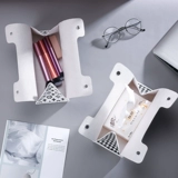 Nordic INS тканевая коробка Home -High -Легкая роскошная гостиная спальня Qianbird Grid Puping Laper Box Ресторанная бумага для перевозчики бумага для перевозки бумаги для перевозки перевозка автомобиля.