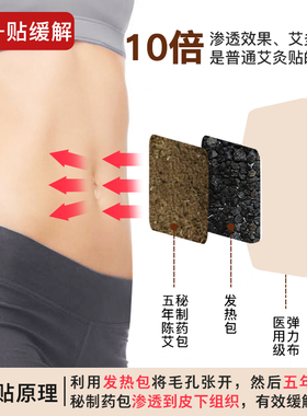 李时珍蕲艾灸贴，颈椎肩颈腰背贴