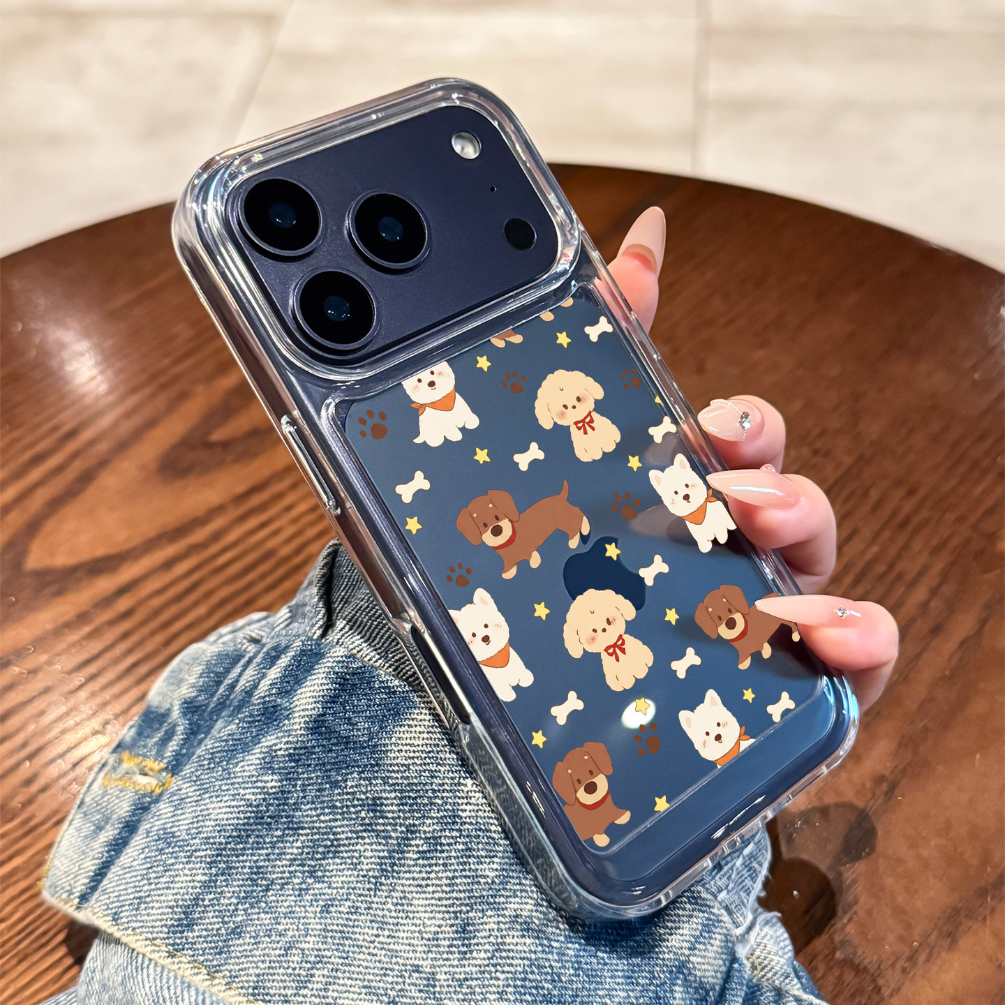 适用苹果17promax手机壳新款iPhone17保护套16pro卡通狗狗15全包镜头14防摔13的女款air透明plus高级感好看pm,淘宝优惠券,粉丝福利购,淘宝优惠卷