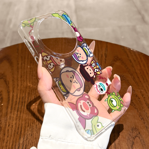 适用华为mate80手机壳新款mate80pro卡通玩具家族mate80promax超薄透明mt高级感promax创意pro个性男女款防摔 - 图3