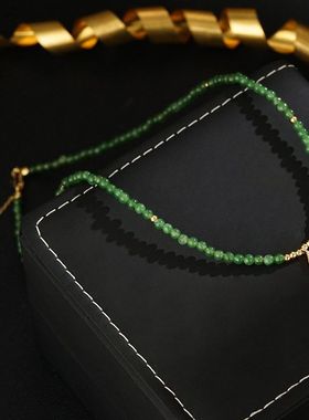 白贝母玉石圆珠女新中式葫芦项链