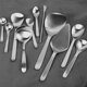 Imported original authentic Japanese products, Liu Zongli 1250 series 304 stainless steel meal spoon, dessert spoon, small and small spoon