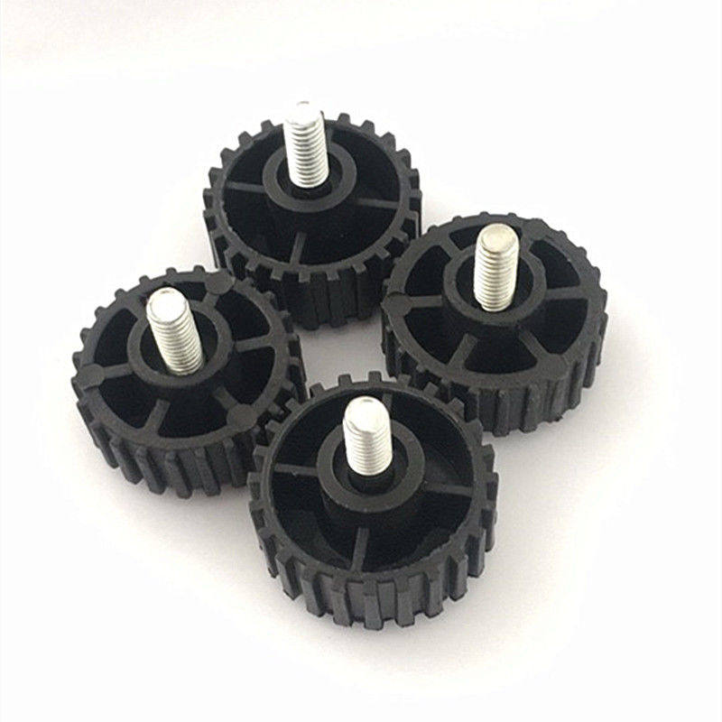 30KG电子称防滑垫计价秤通用配件台称秤脚底座不锈钢螺丝脚通用脚