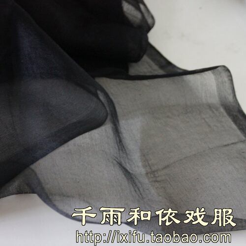 水纱真水纱包头纱戏曲用品真丝水纱小生花旦越剧京剧黄梅戏包头用 - 图0