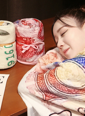 仿真百万美元午睡毯创意送闺蜜生日礼物女生实用同事搞笑沙雕搞怪