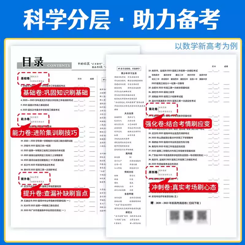 江西专用2024版新高考金考卷45套优秀模拟试题汇编语文数学英语物理化学生物政治历史地理一二轮复习必刷卷高考模拟真题卷押题卷-图1