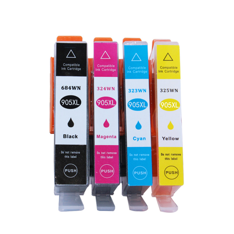 惠普905可加墨hp officejet墨盒 绽放果图墨盒
