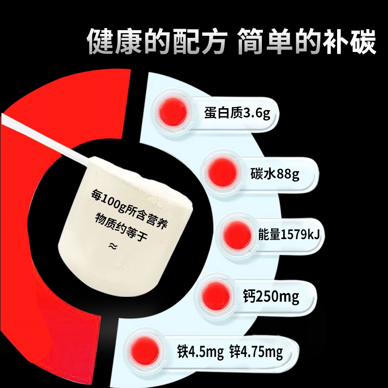 【2罐 4.5磅】健身增肌增重米糊米粉补充高碳水快碳蛋白即食毕优