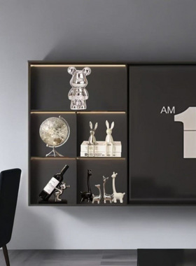 酒柜装饰品摆件轻奢高档乔迁新居礼物客厅电视柜家居办公室工艺品