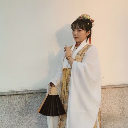 大萌制梁冠明代汉服小冠首饰男女配饰太子冠莲花冠小金冠原创设计 - 图2