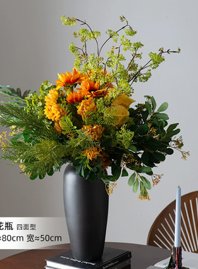 客厅玄关酒店餐桌茶几装饰假花