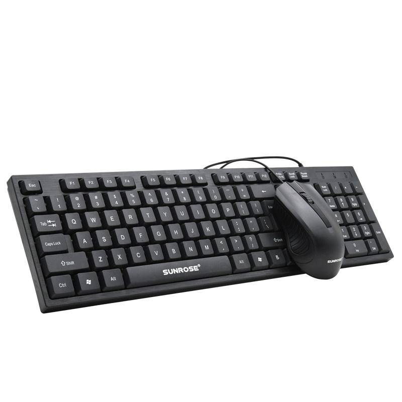 精晟小太阳MK10鼠标键盘有线USB电脑办公LOL游戏家用轻音键鼠套装,淘宝优惠券,粉丝福利购,淘宝优惠卷