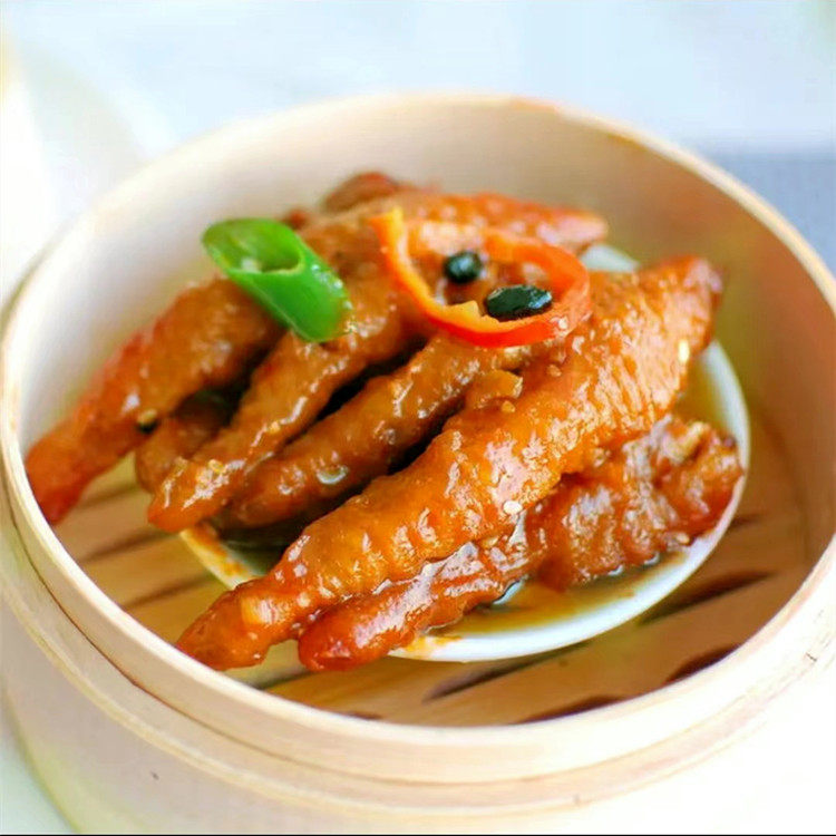 广式酱味凤爪广东早茶店餐厅港式蒸凤爪虎皮熟食500g粤菜加热即食,淘宝优惠券,粉丝福利购,淘宝优惠卷