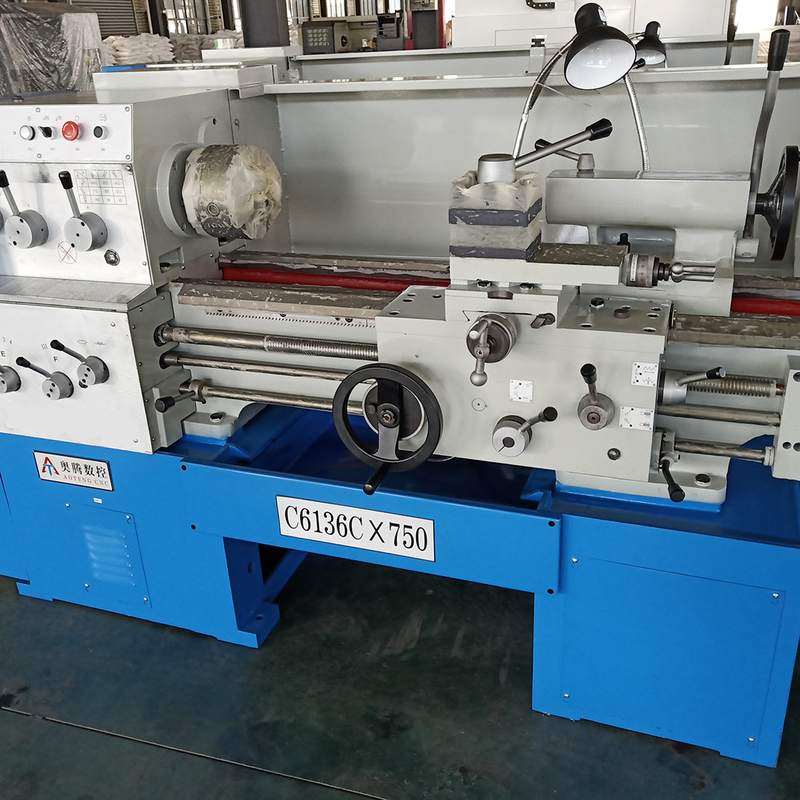 奥腾小型CD6136x750普通车床 全新马鞍车床C6140D 教学台式车床,淘宝优惠券,粉丝福利购,淘宝优惠卷