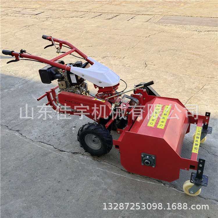 手推式小型除草机柴油汽油碎草还田机 宽幅割草机,淘宝优惠券,粉丝福利购,淘宝优惠卷