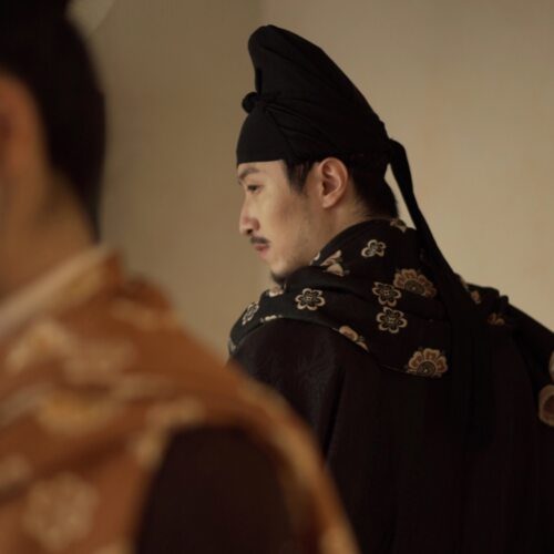 茱萸CORNUS  仿羊绒国风披肩女汉服显白闺蜜唐风宝相花 - 图1