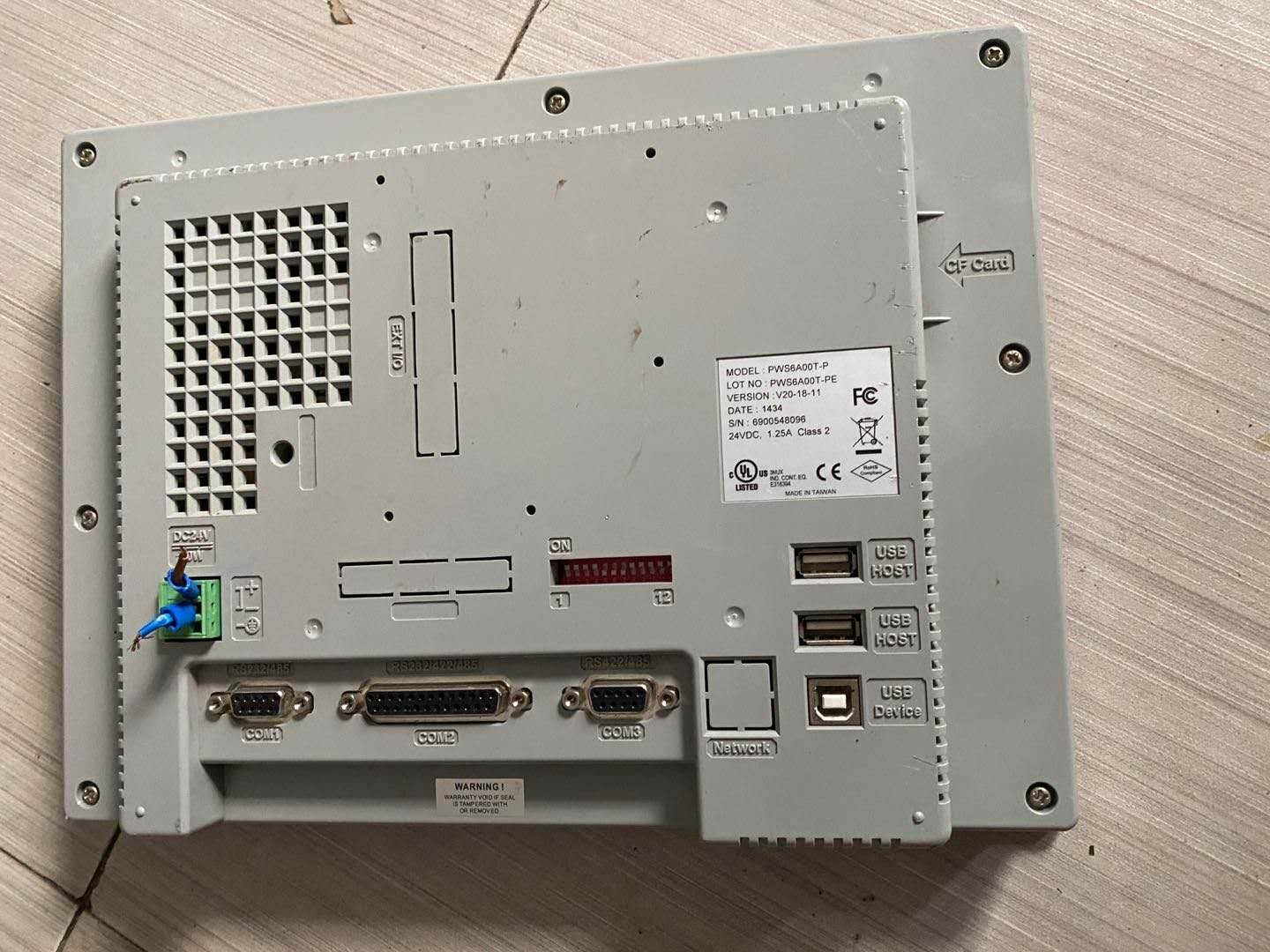 HITECH触摸屏 PWS6A00T-P 带铂锐 三维数控弯管机 PWS6A00T-PE - 图0