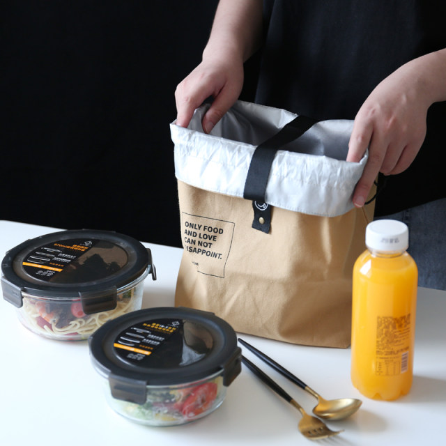 Original tin foil water leakage protection environmental protection storage lunch box