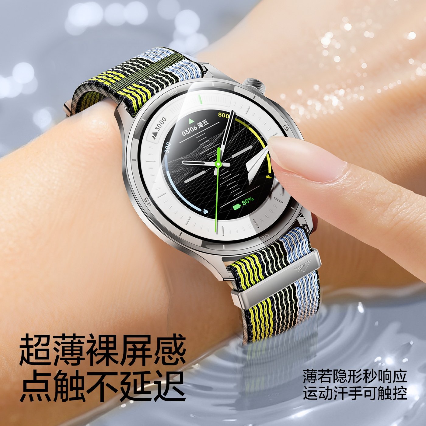 闪魔适用OPPO watch S手表保护膜watchs手表膜新款WatchX2mini智能全覆盖表盘watch高清钢化防爆x2水凝软贴膜,淘宝优惠券,粉丝福利购,淘宝优惠卷