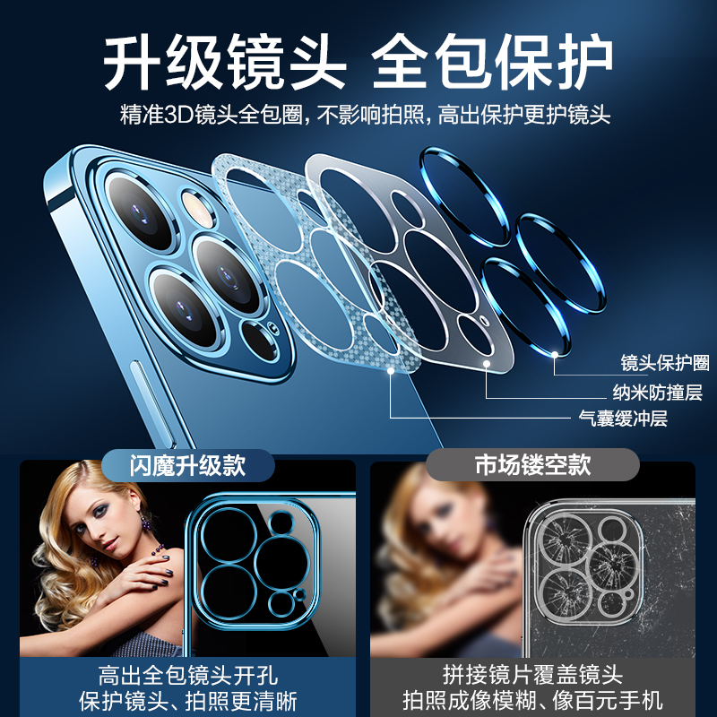 闪魔苹果13 iphone13promax pm手机壳 闪魔手机保护套/壳