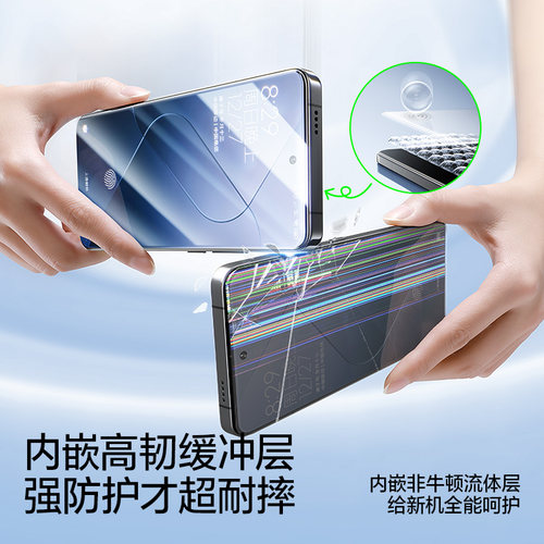 闪魔适用小米15Pro钢化膜14pro手机膜14ultra保护膜水凝civi4Pro屏幕10s贴13pro覆盖11全屏12s陶瓷全胶超声波 - 图2