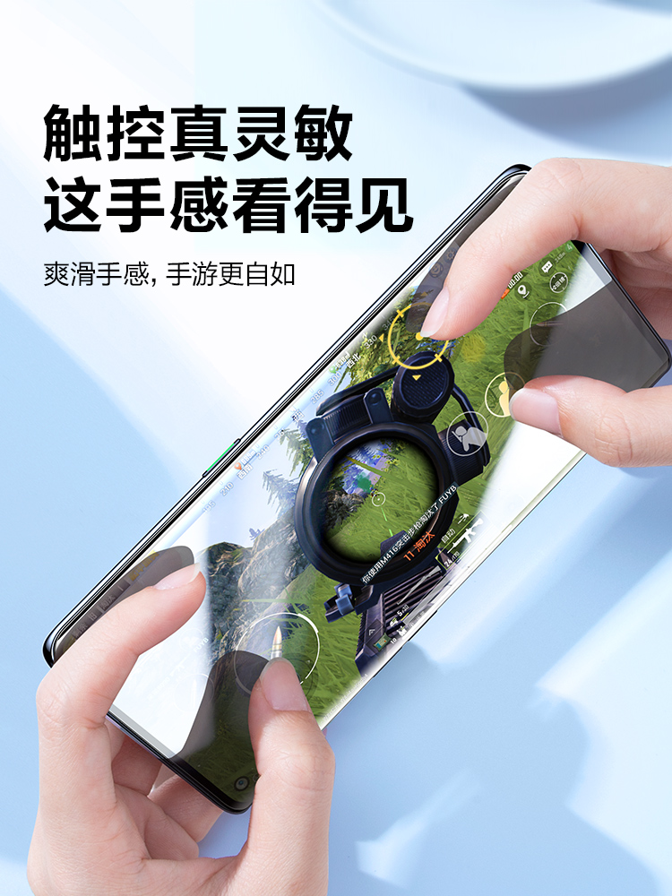 闪魔适用opporeno5pro钢化膜reno6pro手机膜Reno5pro+全屏Reno4pro保护Reno3pro十oppo水凝膜Reno曲面贴膜-图3