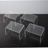 U-shaped exhibition stand plexiglass ornaments jewelry sample display stand museum acrylic display stand base antiques