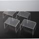 U-shaped exhibition stand plexiglass ornaments jewelry sample display stand museum acrylic display stand base antiques