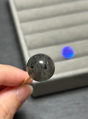 14.9mm灰月光单珠双面蓝