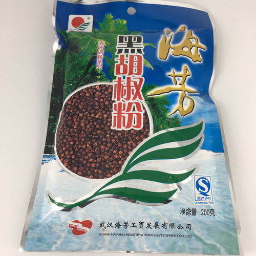 湖北天门黄潭米粉黑胡椒粉200克海芳黑胡椒粉调料 - 图1