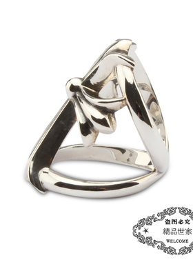 镂空十字架戒指指环尾戒韦雪雪梨