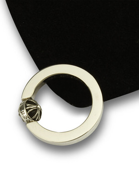 细款指环纯银尾戒