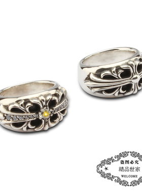 朋克风纯银戒指谢霆锋同款