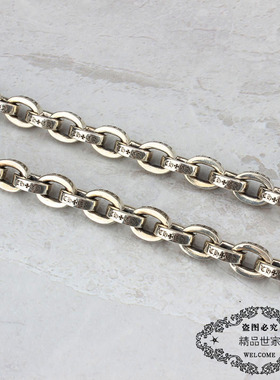 朋克风罗志祥纯银项链孙红雷同款