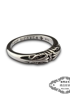 窄版图腾指环纯银尾戒雪梨同款