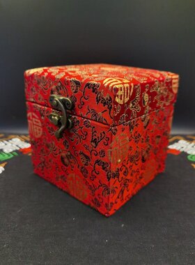 广西壮族三月三绣球纯手工礼品婚庆绣球民族风绣球带锦盒装装饰品