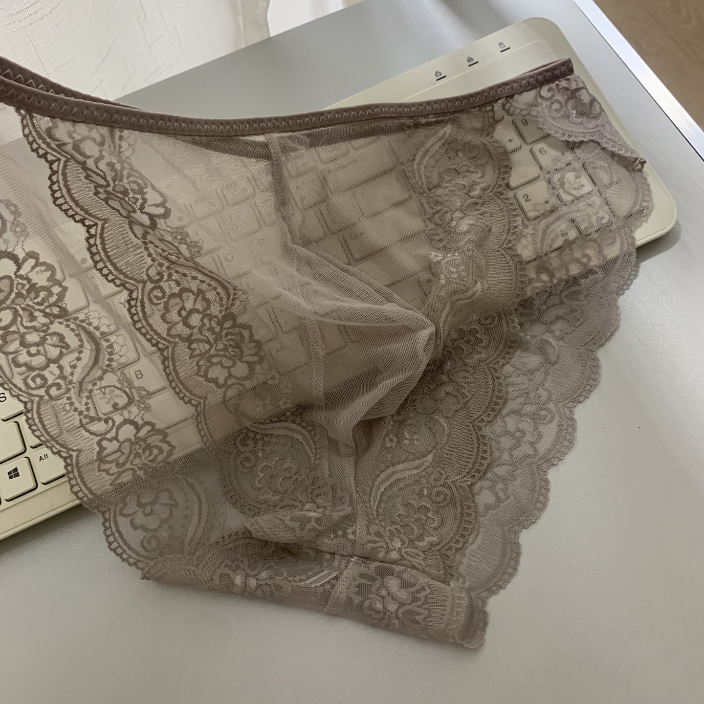 柔软蕾丝 男士内裤三角性感全透明网纱火辣裸睡无痕新款性惑情侣,淘宝优惠券,粉丝福利购,淘宝优惠卷