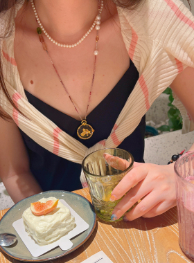 权游链|碧玺貔貅项链