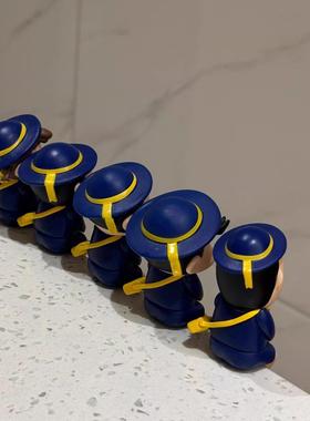 蜡笔新灿客厅入口装饰品房间装修小物件办公室桌面显示器装饰品