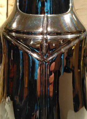 创意银色陶瓷装饰摆件正版现货