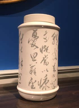 彩绘京剧摆件陶瓷瓶正版现货